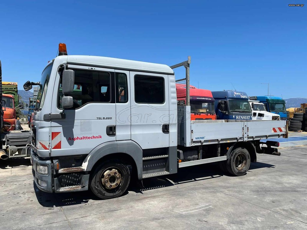 Αυτοκινητοφόρο MAN 2010 TGL 8.220 4X2 DOKA