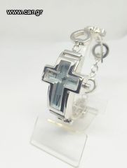Vintage Γυναικείο ρολόι Ciancci Quartz ασημί μπρασελέ – βραχιόλι Α9596 ΤΙΜΗ 220 ΕΥΡΩ