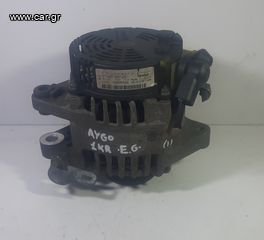 ΔΥΝΑΜΟ 1KR 1.0cc 12v TOYOTA AYGO 2006-2014 (EG)