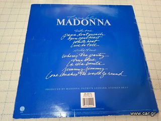 Madonna – True Blue  LP-thumb-1