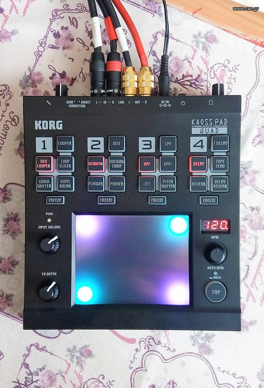 KORG Kaoss KP Pad Quad Dynamic DJ Effect Sampler