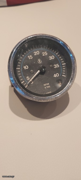 ΣΤΡΟΦΟΜΕΤΡΟ VDO OCEAN LINE INT BLACK 24V