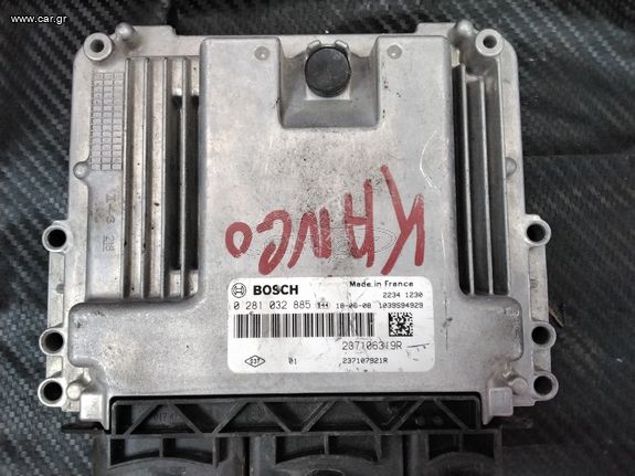 RENAULT KANGOO 1.5 ΕΓΚΕΦΑΛΟΣ  BOSCH 0 281 032 885,237106319R