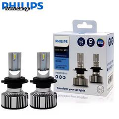 PHILIPS Ultinon  Essential G2( gen2 ) ΛΑΜΠΕΣ LED H7  6000K 5000 Lumens