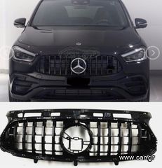 ΜΑΣΚΑ ΕΜΠΡΟΣ Black Front Bumper Grille AMG Grill For Mercedes Benz GLA Class GT H247 2020-2023