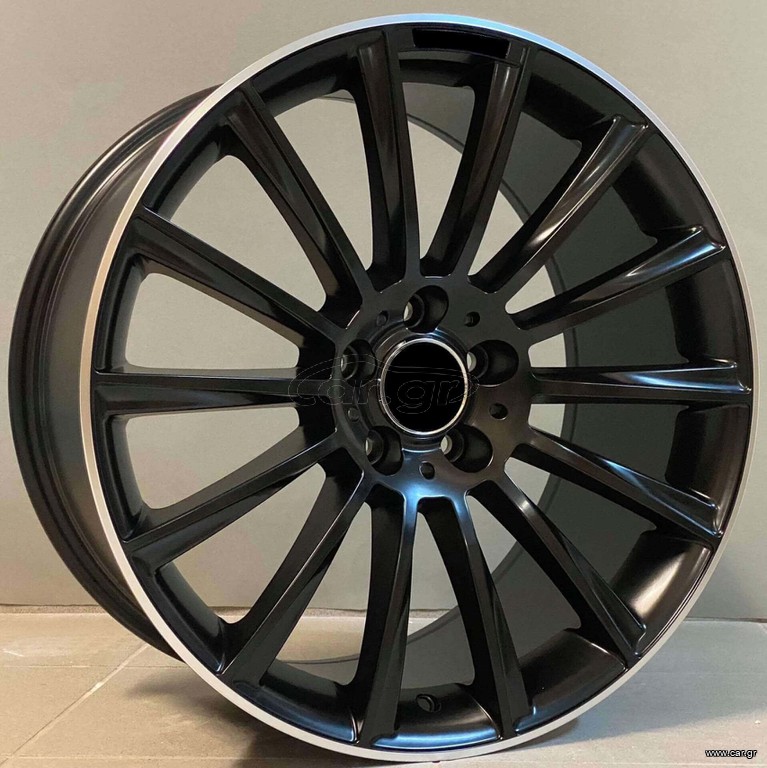 MERCEDES STYLE 911 8,5×19 5×112 ET43 Matt Black Lip