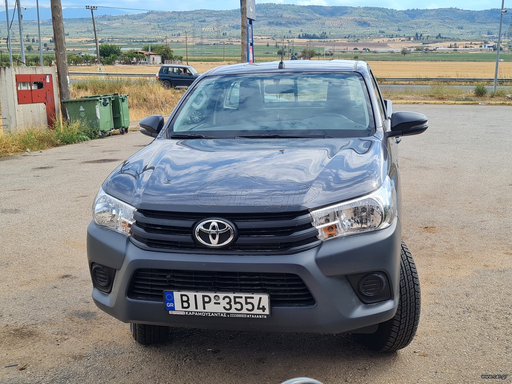 Toyota Hilux 2024 2024 ΜΟΝΟΚΑΜΠΙΝΟ 4x4-ΚΑΙΝΟΥΡΓΙΟ-ΤΕΛΙΚΗ-ΤΙΜΗ-ΜΕ-ΦΠΑ!!!!