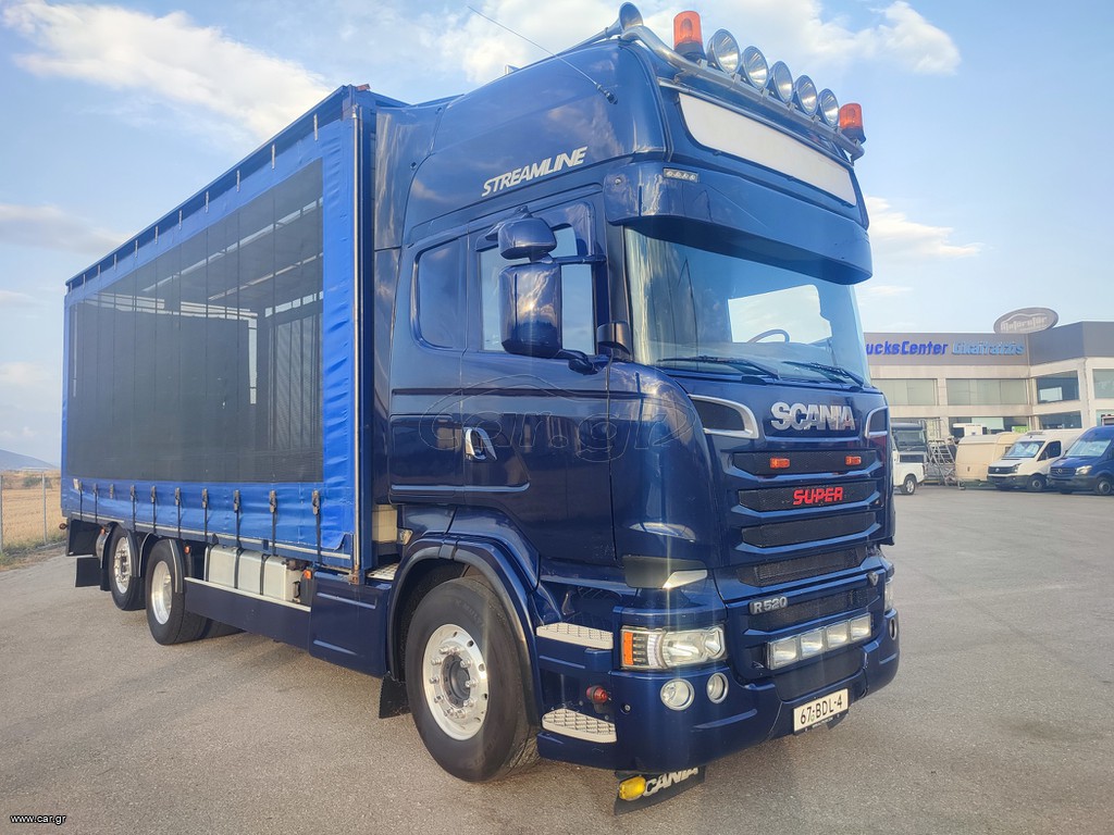 Καρότσα Κουρτίνα Scania 2014 R520 Streamline Euro 6