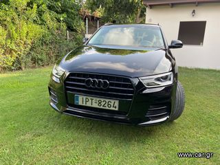 Audi Q3 '15 1,4 TFSI Stronic, Sline, Ultra CoD, Facelift. Δέρμα, πολλά έξτρα. ΠΡΑΓΜΑΤΙΚΑ  χιλιόμετρα