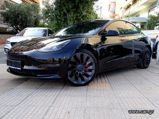 Tesla Model 3 '21 PERFORMANCE  4X4 KOKKINEΣ ΔΑΓΚΑΝΕΣ 21.628