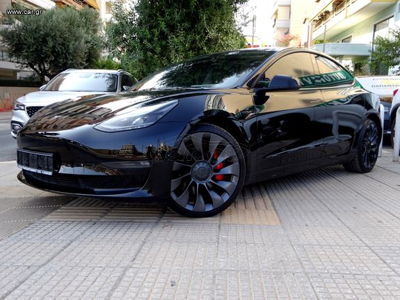 Tesla Model 3 '21 PERFORMANCE  4X4 KOKKINEΣ ΔΑΓΚΑΝΕΣ 21.628