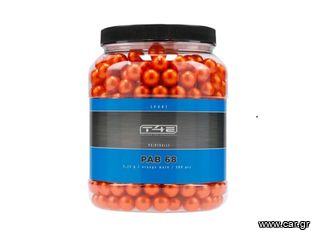 Μπίλιες με Πορτοκαλί Χρώμα Umarex T4E Sport PAB68 Cal.68 (500pcs) 2.4472