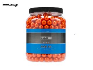 Μπίλιες με Πορτοκαλί Χρώμα Umarex T4E Sport PAB68 Cal.68 (500pcs) 2.4472