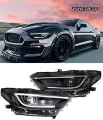 ΦΑΝΑΡΙΑ ΕΜΠΡΟΣ LED Headlights Ford Mustang 2015/2017