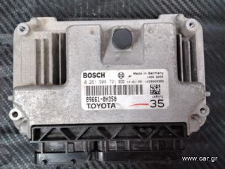 TOYOTA AYGO ΕΓΚΕΦΑΛΟΣ BOSCH 0 261 S08 721,89661-0H350,1KR-FE