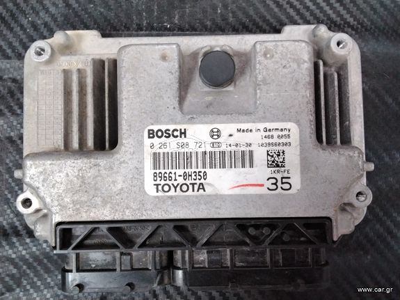 TOYOTA AYGO ΕΓΚΕΦΑΛΟΣ BOSCH 0 261 S08 721,89661-0H350,1KR-FE