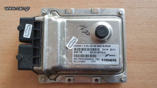 Εγκέφαλος Κινητήρα ECU Fiat Panda 1.2 51994090 9GF.TE EURO6  4E04_P24