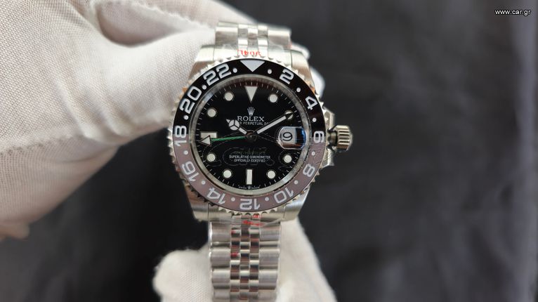 Rolex GMT Bruce Wayne Jubilee. Κορυφαιας ποιοτητας replica 3A.