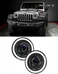 ΦΑΝΑΡΙΑ ΕΜΠΡΟΣ Jeep Wrangler JK: ORACLE Oculus Bi-LED Projector Headlights 2018-2021