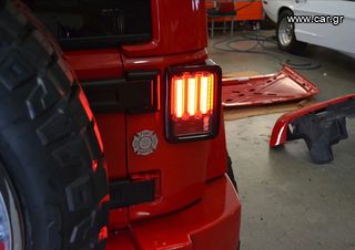 ΦΑΝΑΡΙΑ ΠΙΣΩ Jeep Wrangler JK RECON LED Sequential Tail Lights 2007-2018