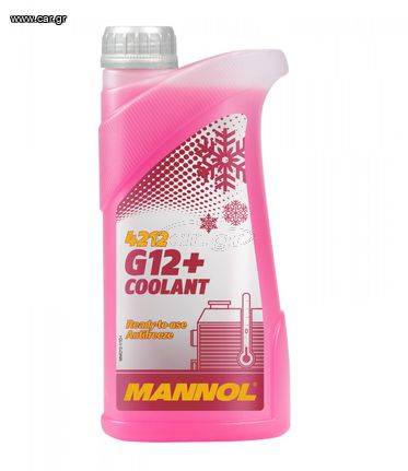 MANNOL Antifreeze Red G12 -30°C ΑΝΤΙΨΥΚΤΙΚΟ ΚΟΚΚΙΝΟ