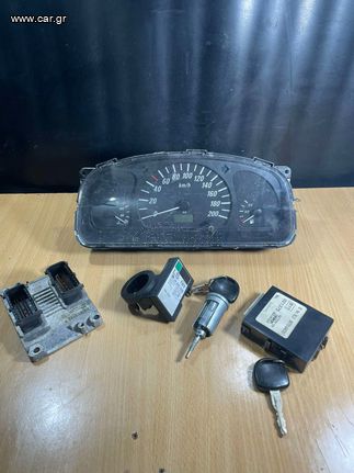 OPEL AGILA A SET IMMOBILAIZER ΜΕ ΚΩΔΙΚΟ ΕΓΚΕΦΑΛΟΥ 55350549