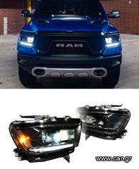 ΦΑΝΑΡΙΑ ΕΜΠΡΟΣ LED Headlights Dodge RAM. 2019/2022