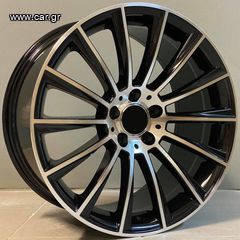 MERCEDES STYLE 911 8,5×19 5×112 ET43 BLACK FACE MACHINED