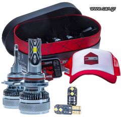 EPLH101 6000K LED PREMIUM SET HIR2 + W5W ΣΕΤ LED ΛΑΜΠΕΣ EAUTOSHOP GR