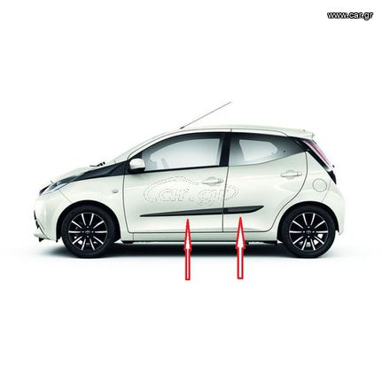 ΦΡΥΔΙ ΔΙΑΚΟΣΜΗΤΙΚΟ ΕΜΠΡΟΣ & ΟΠΣΘ.ΠΟΡΤΑΣ TOYOTA AYGO 2015