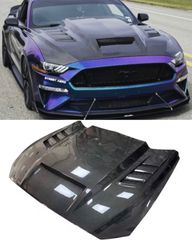 ΚΑΠΟ ΕΜΠΡΟΣ Ford Mustang Carbon Fiber Hood For 2018 - 2023
