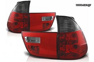 ΦΑΝΑΡΙΑ ΠΙΣΩ Taillights  BMW X5 E53 (09.1999-2006) Red Smoke