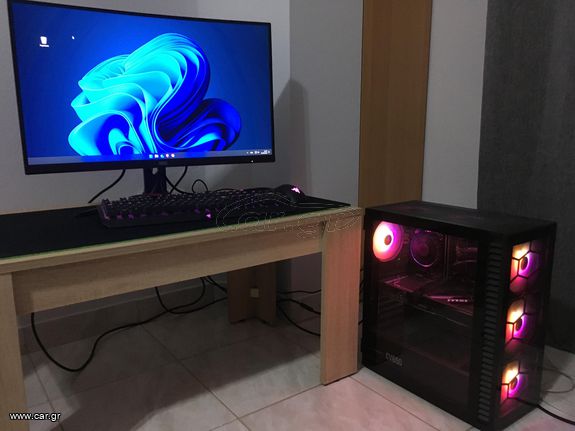 HighEnd-Gaming PC (i5-13400F/32GB-DDR4/1TB SSD + 2TB HDD/GeForce RTX 4060Ti) + AOC Οθόνη 27" FHD 240Hz 0.5ms GTG + Razer Keyboard, Mouse and Headset