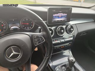 Mercedes-Benz C 200 2015 Bluetec ,EURO 6, ,ατρακαριστο, αβαφο.-thumb-17
