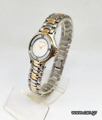 Vintage 1990s 5mic Gold-Plated Pierre Bernard Ελβετικό γυναικείο ρολόι Quartz 6002-012 A90316 TIMH 265 ΕΥΡΩ