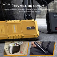 ⚡️Εκκινητής Μπαταρίας Οχημάτων 4000A / Jump Starter  - PowerBank 26800mAh GOOLOO GP4000-thumb-5