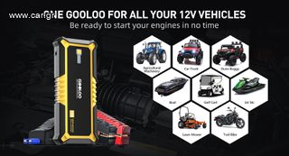 ⚡️Εκκινητής Μπαταρίας Οχημάτων 4000A / Jump Starter  - PowerBank 26800mAh GOOLOO GP4000-thumb-12