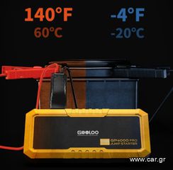 ⚡️Εκκινητής Μπαταρίας Οχημάτων 4000A / Jump Starter  - PowerBank 26800mAh GOOLOO GP4000-thumb-6