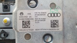 KIT Audi A6  ΚΟΛΩΝΑ ΤΙΜΟΝΙΟΥ S CLock Module Unit 4F0905852D + ΔΙΑΚΟΠΤΗΣ ΑΝΑΦΛΕΞΗΣ 4F0909135 + ΚΛΕΙΔΙ-thumb-1