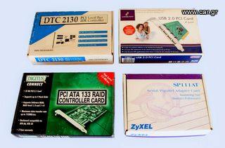 Computer parts ISA / PCI / IDE controllers / adapters etc boxed