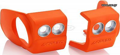 Acerbis Fork Shoe Cover KTM/Husqvarna/Sherko SX & EXC F 16-18 Orange