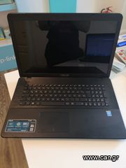 Asus F751M 17” σε άριστη κατάσταση (μαύρος)