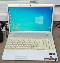 SONY VAIO VPCEE3E0E σε πολύ καλή κατάσταση για εργασίες γραφείου και ίντερνετ