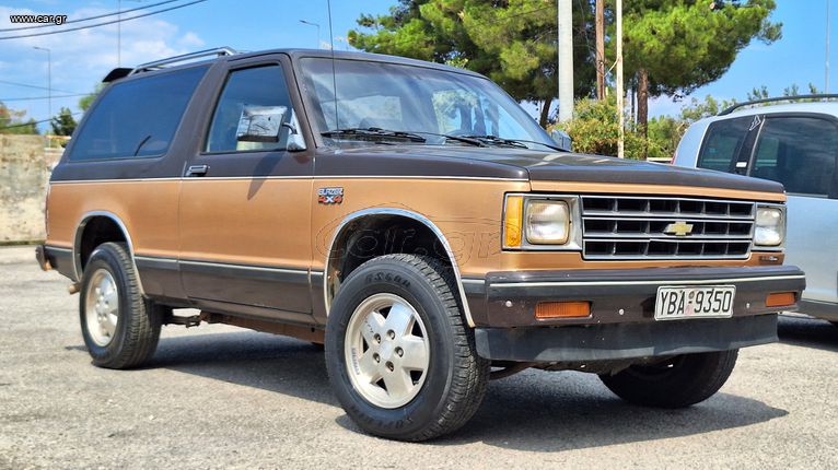 Chevrolet Blazer '86 S-10 (ΕΠΑΓΓΕΛΜΑΤΙΚΗ ΑΔΕΙΑ - ΤΕΛΗ ΚΥΚΛΟΦΟΡΙΑΣ 105€)