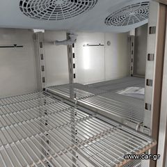 Ψυγείο θάλαμος βιτρίνα κατάψυξη, 144 * 86,8 * 210 εκ, με 2 πόρτες & ρόδες, ΙΝΟΜΑΚ CFP 2144/GL/WH. Ποιότητα & Τιμή Stockinox-thumb-7