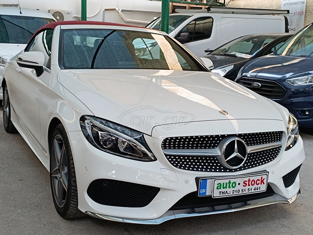 Mercedes-Benz C 180 '17 CABRIO-AMG PACKET-FULL EXTRA-ΔΕΡΜΑ-ΝΕW !!!