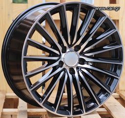 MERCEDES STYLE 5909 7,5×17 5×112 ET45 BLACK FACE MACHINED