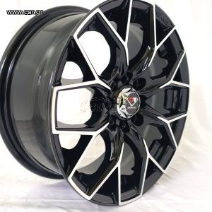 DCENTI   LM108  6.5X15   4X100-108  ET 38 BLACK DIAMOD