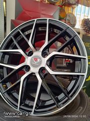 DCENTI  DC555S  4X100  6.5X15  ET38  BLACK POLISHED