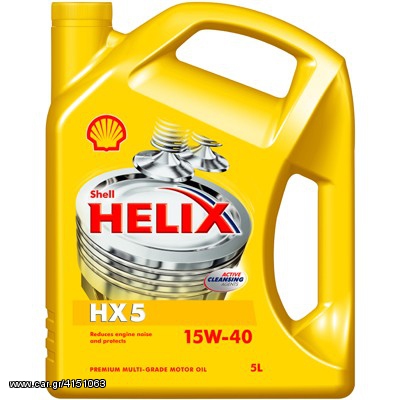 Shell Helix HX-5 15w/40 4L 22 €!!